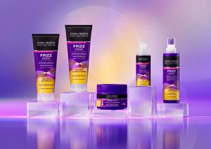 Pack shot of John Frieda's Miraculous Recovery range with Ceramides